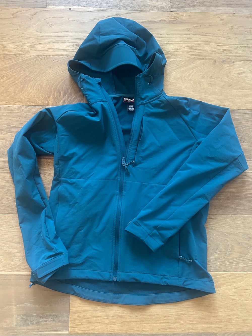 Kirkland Women Teal Lightweight Softshell Jacket